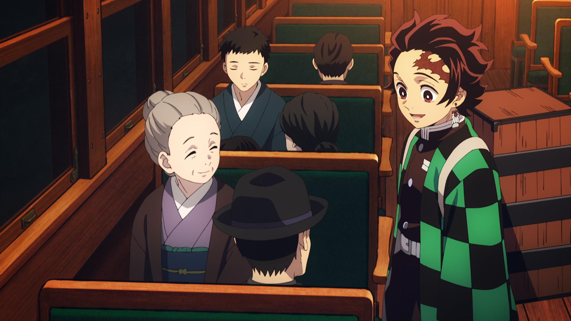 Клинок, рассекающий демонов: Бесконечный поезд. Фильм — скриншот 10