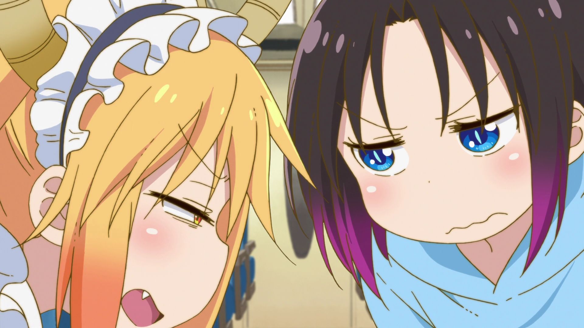 Дракон-горничная госпожи Кобаяси: Валентинки и горячие источники! — Только не ожидайте слишком многого — скриншот 53