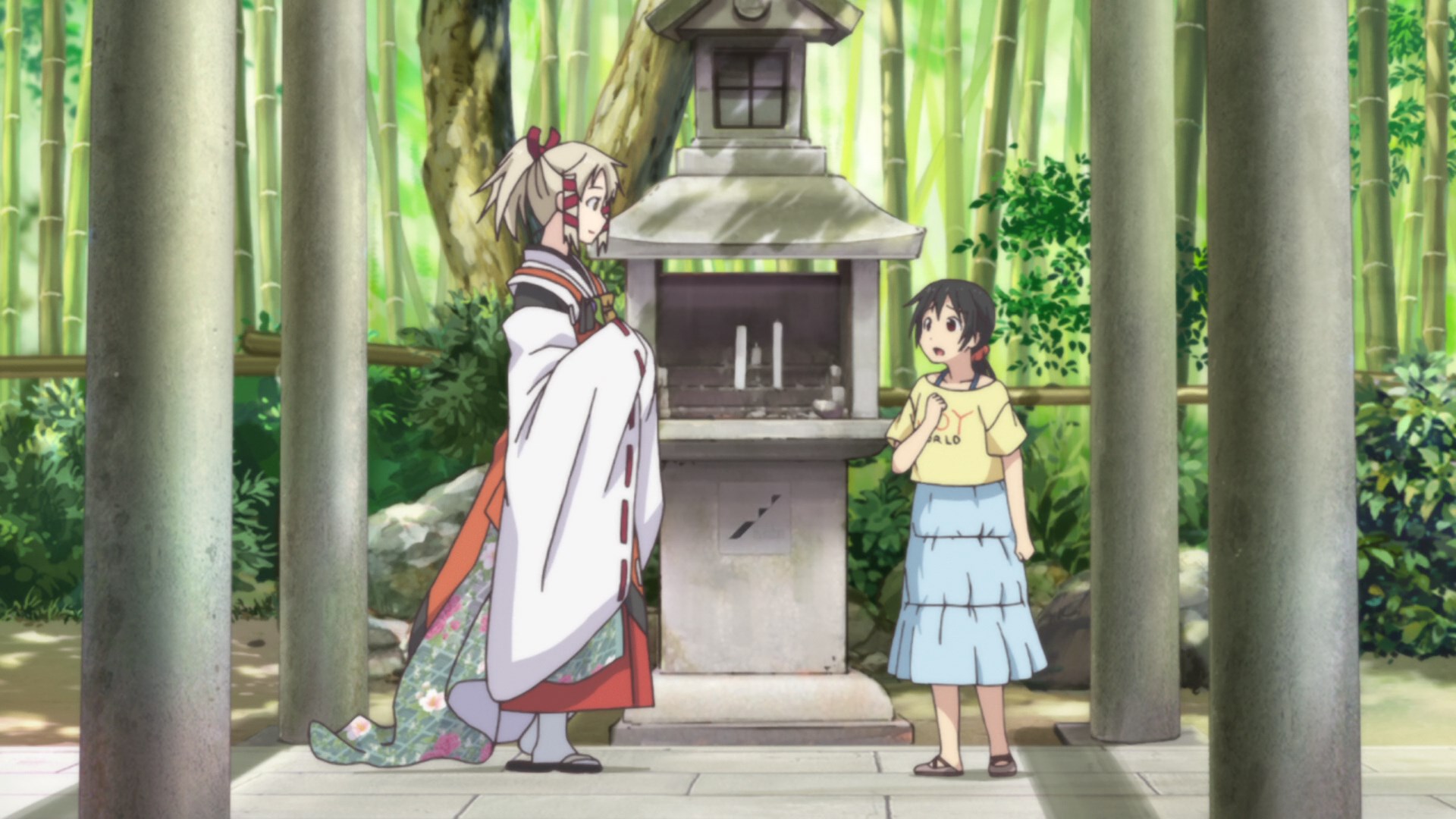 Инари, лисицы и волшебная любовь: Инари, лисицы и стрекот цикад — скриншот 10