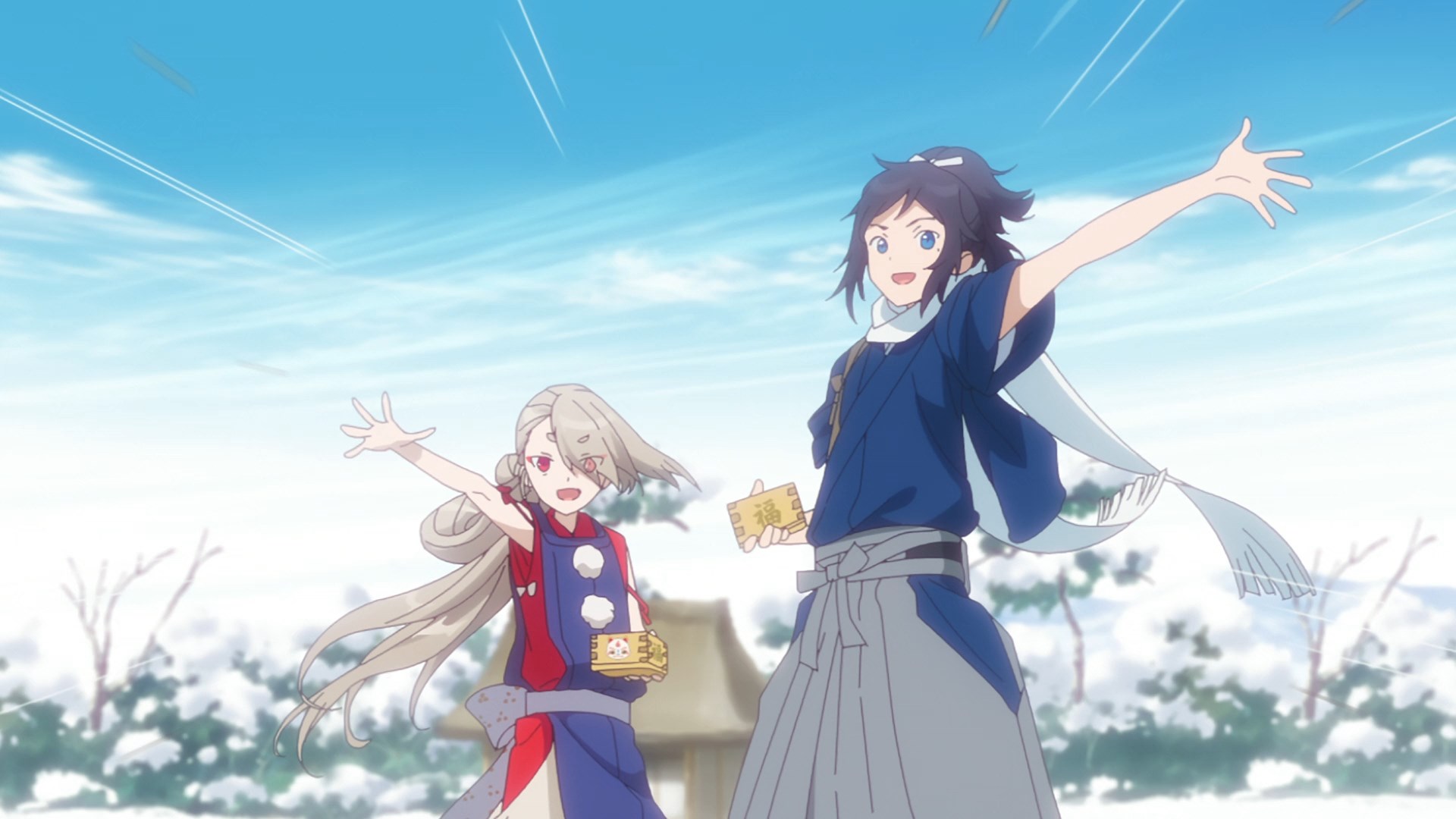 Танец мечей: Цветочный круг — Зимние цветы — скриншот 12