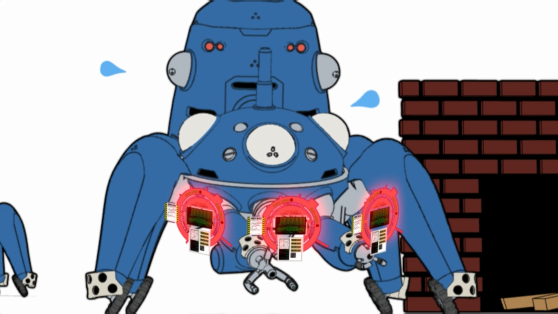 Призрак в доспехах: Синдром одиночки — Дни татиком — скриншот 32