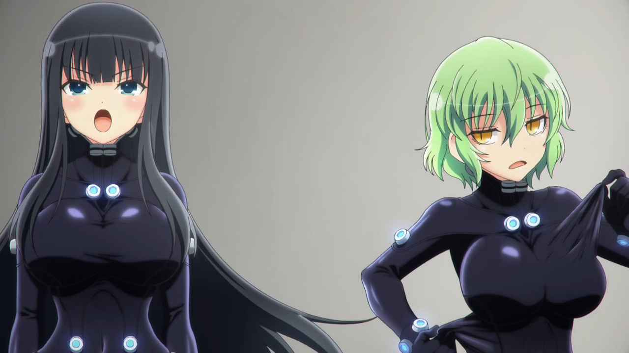 Кадр из аниме Ганц x Секретное назначение девушек-ниндзя: Новая связь 7