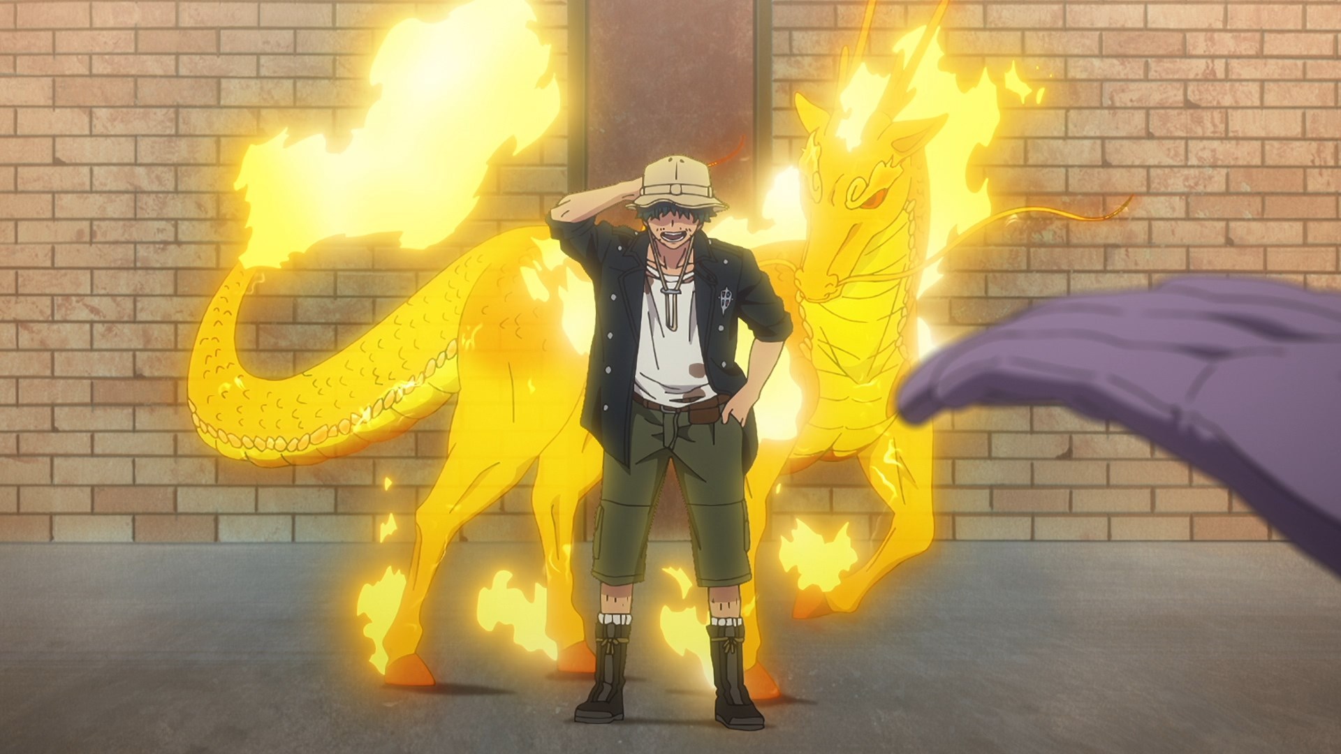 Синий экзорцист: За снегом — скриншот 15