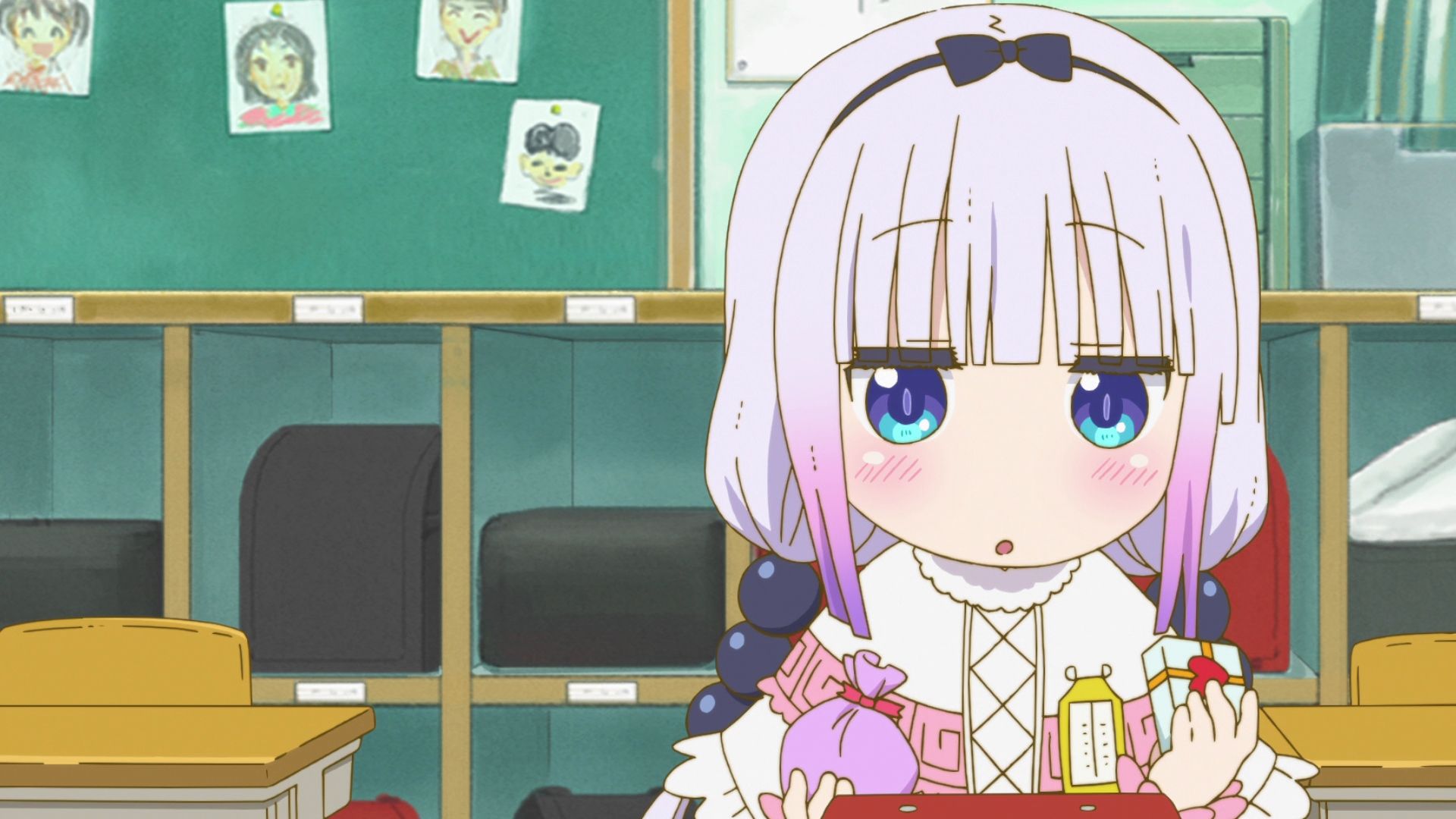 Дракон-горничная госпожи Кобаяси: Валентинки и горячие источники! — Только не ожидайте слишком многого — скриншот 20