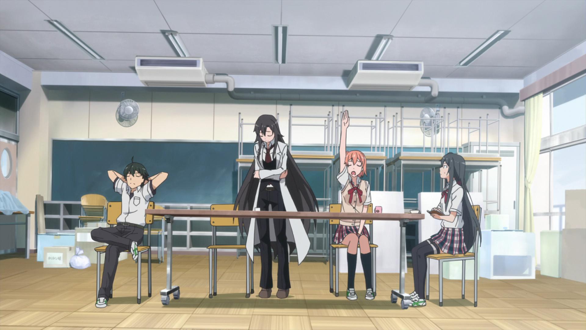 Как и ожидалось, моя школьная романтическая жизнь не удалась OVA — скриншот 7
