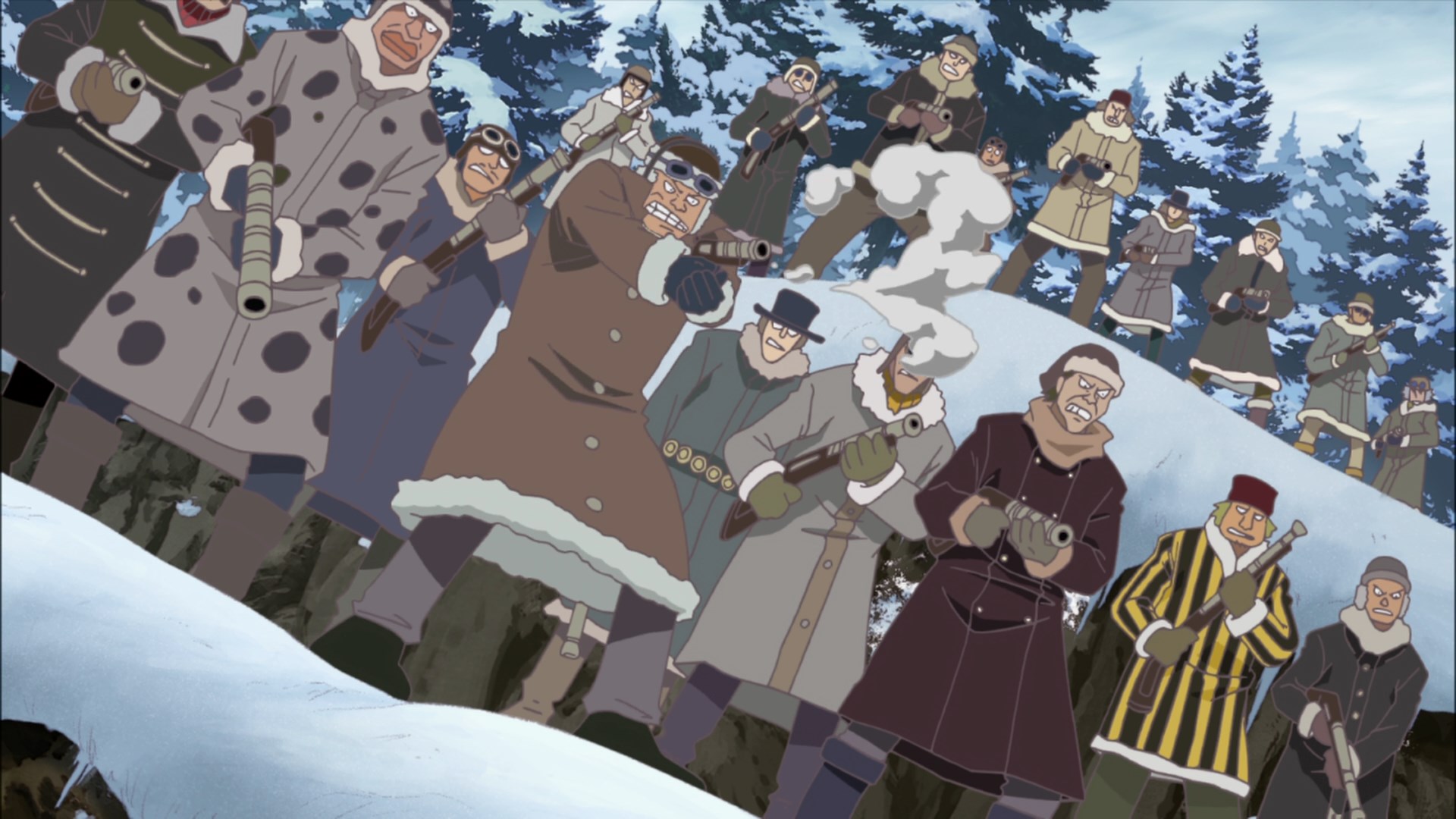 Ван-Пис: Эпизод Чоппера Плюс — Зимнее цветение, чудесная сакура — скриншот 13