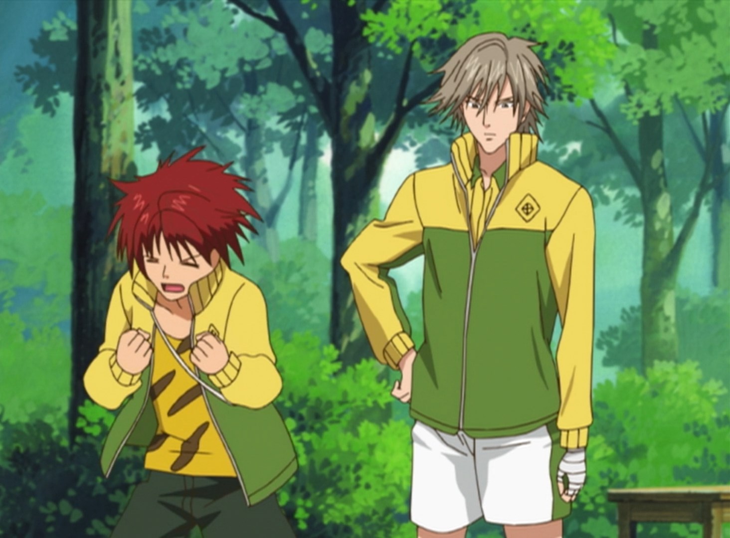 Принц тенниса: Национальный турнир. Полуфинал — скриншот 12