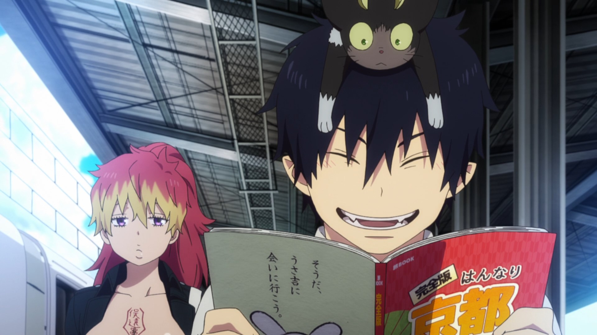 Синий экзорцист: Нечестивый король Киото — скриншот 15