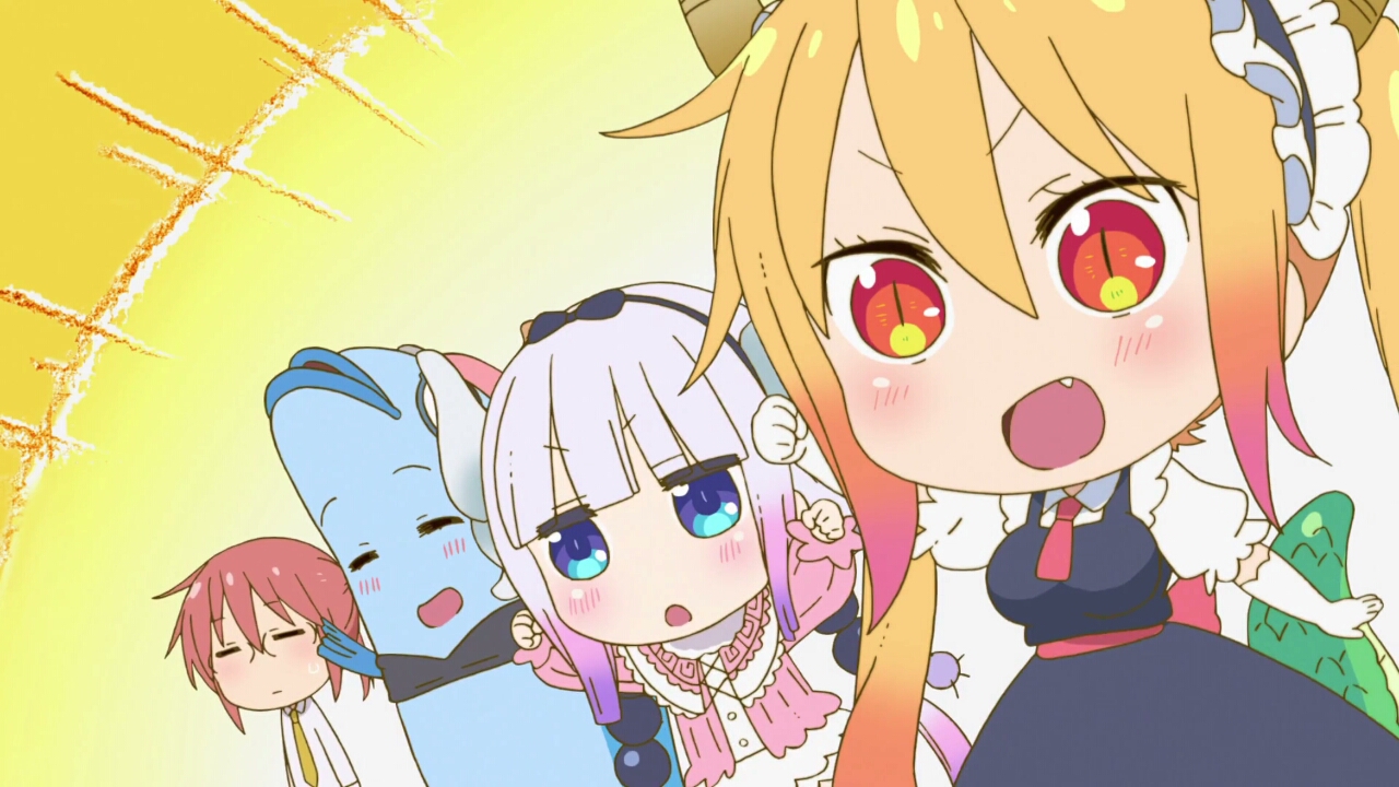 Дракон-горничная госпожи Кобаяси: Спецвыпуски — скриншот 36