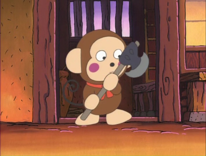 Обезьяна Монкити в истории о «Золотом и серебряном топоре» — скриншот 22