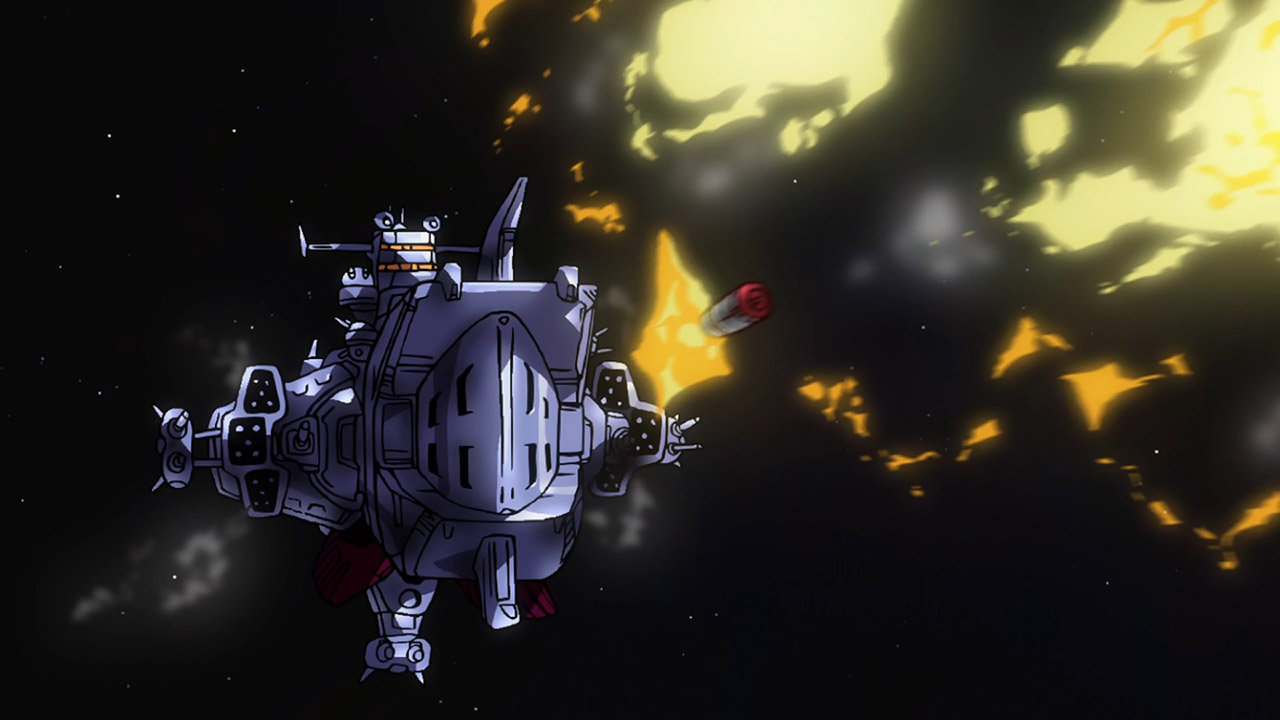 Мобильный воин Гандам 0083: Память о Звёздной пыли — Космическая бабочка 2 — скриншот 14