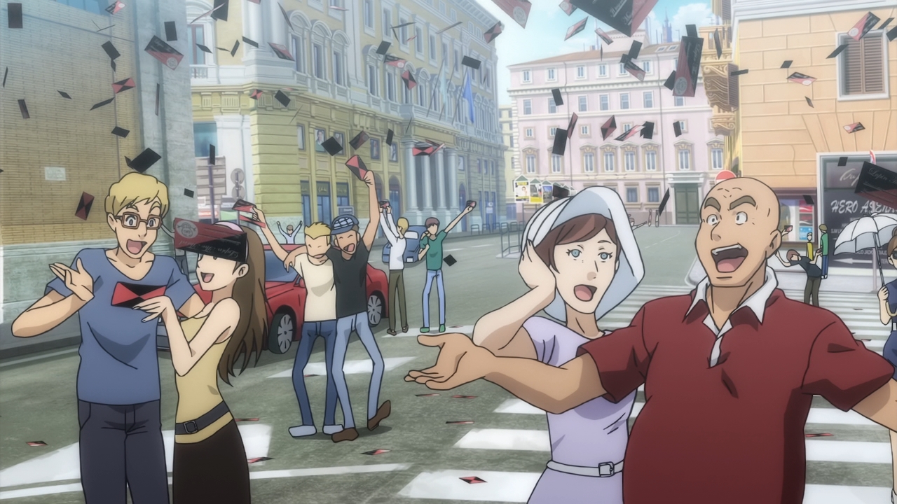 Люпен III: Принцесса морского бриза — Скрытый город в небе — скриншот 17