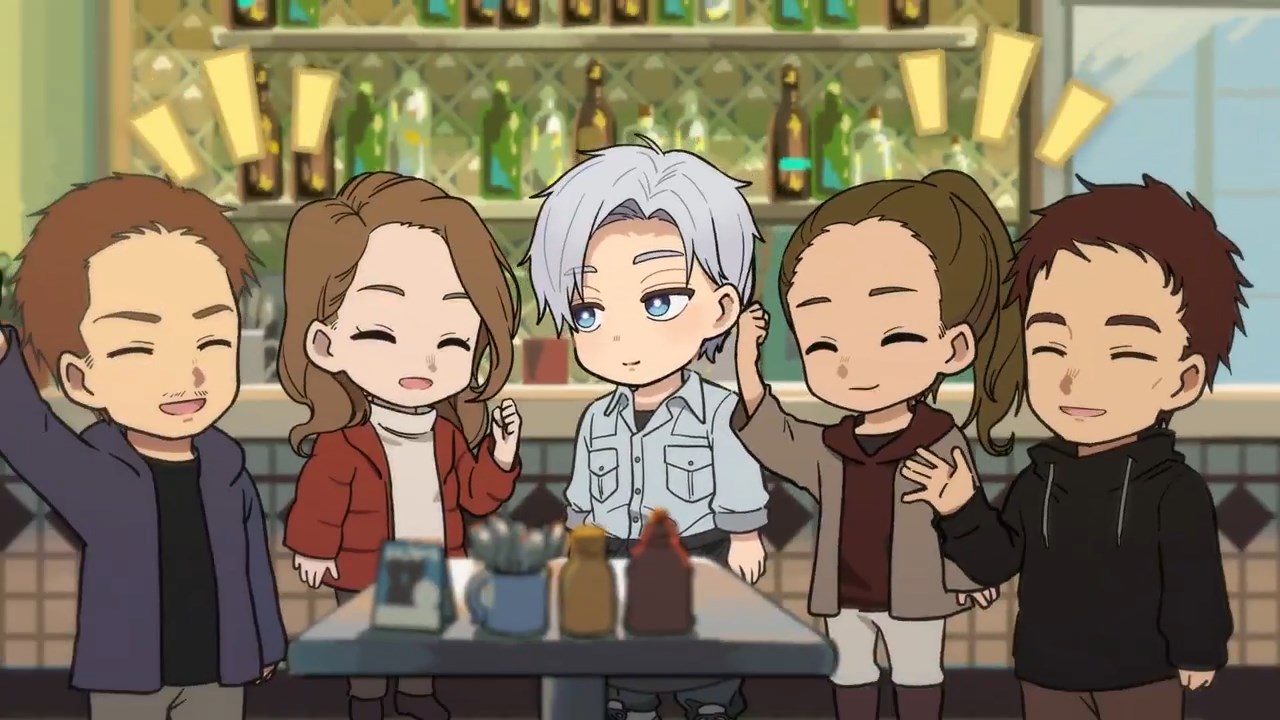 Любовь с кончиков пальцев: Мини-аниме — скриншот 11