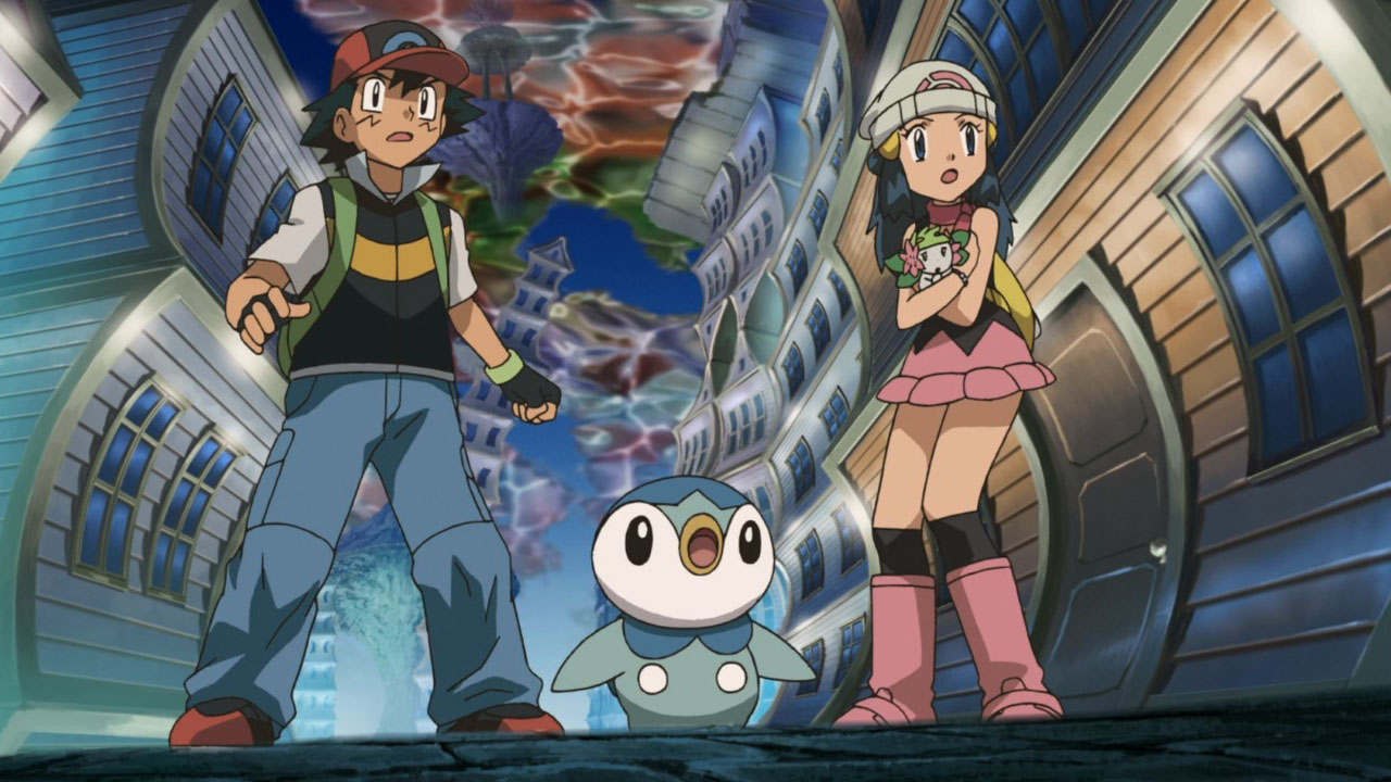 Покемон: Алмаз и жемчуг — Гиратина и небесный букет Шейми — скриншот 25