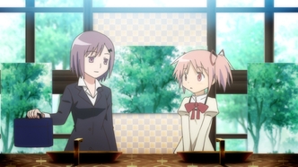 Девочка-волшебница Мадока★Волшебный фильм 1:  История начала — скриншот 2