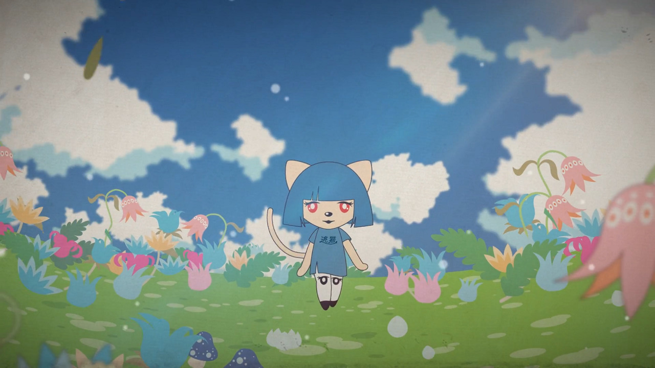 Побег кошко-девочки Желе