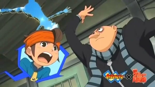 Inazuma Eleven x Kaitou Gru no Tsuki Dorobou