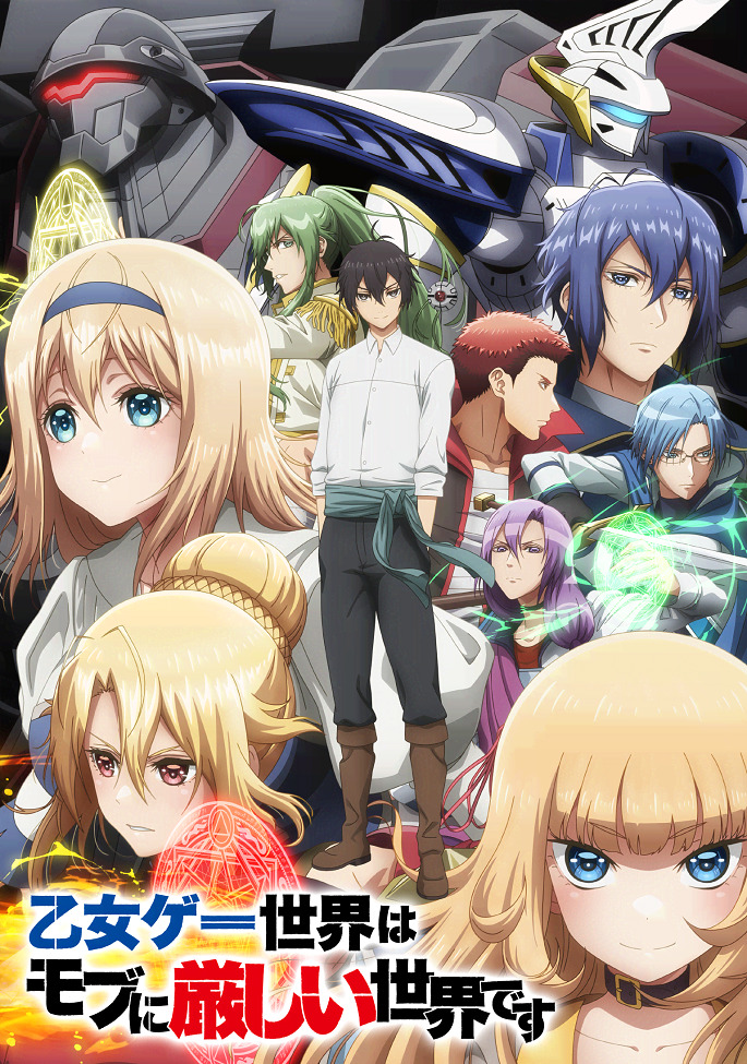 Постер Мир отомэ-игр — это тяжёлый мир для мобов