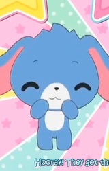 Синий зайчик